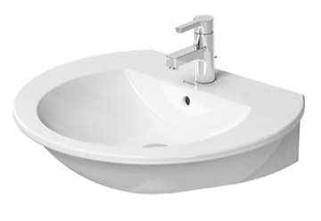 Duravit Darling New vask 65x54 cm med hanehul og wondergliss